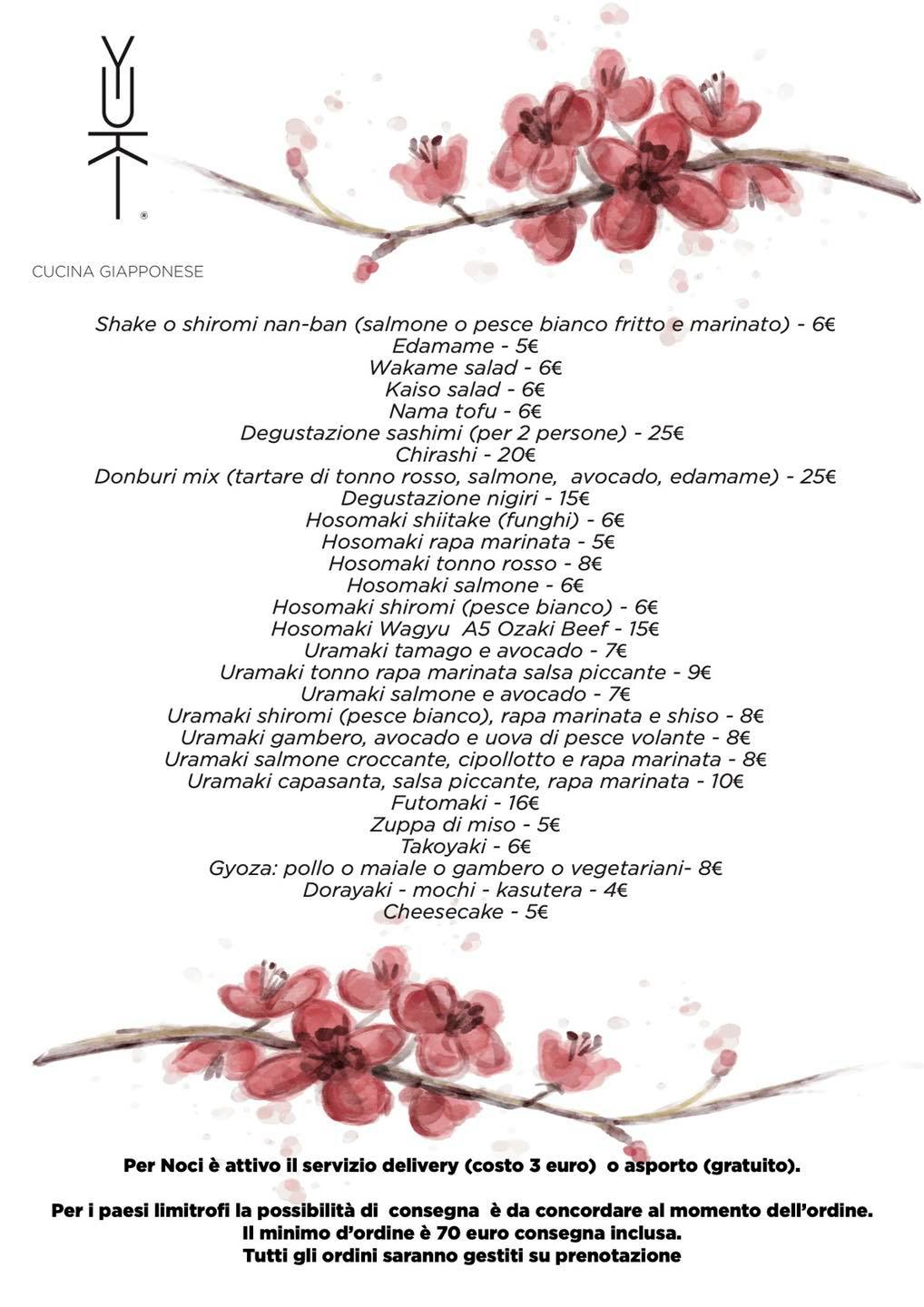 Menù di primavera